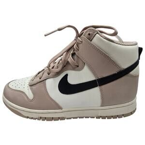 Nike Fossil Stone Dunk High Top Casual Lifestyle Sneaker